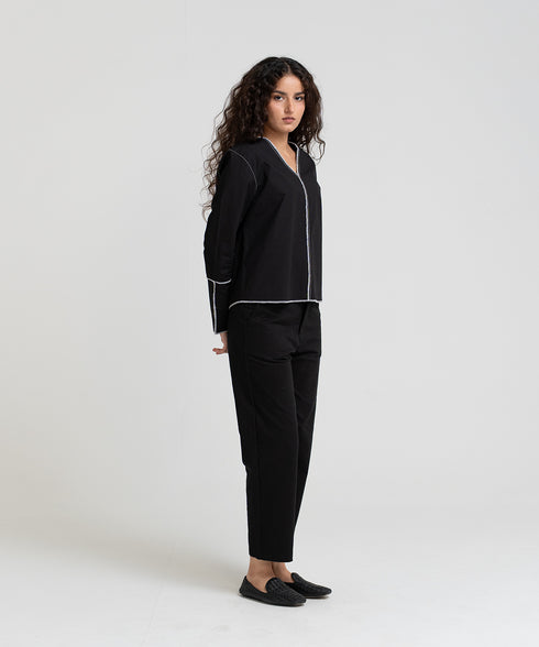 Women's Contrast Stitch Shirt